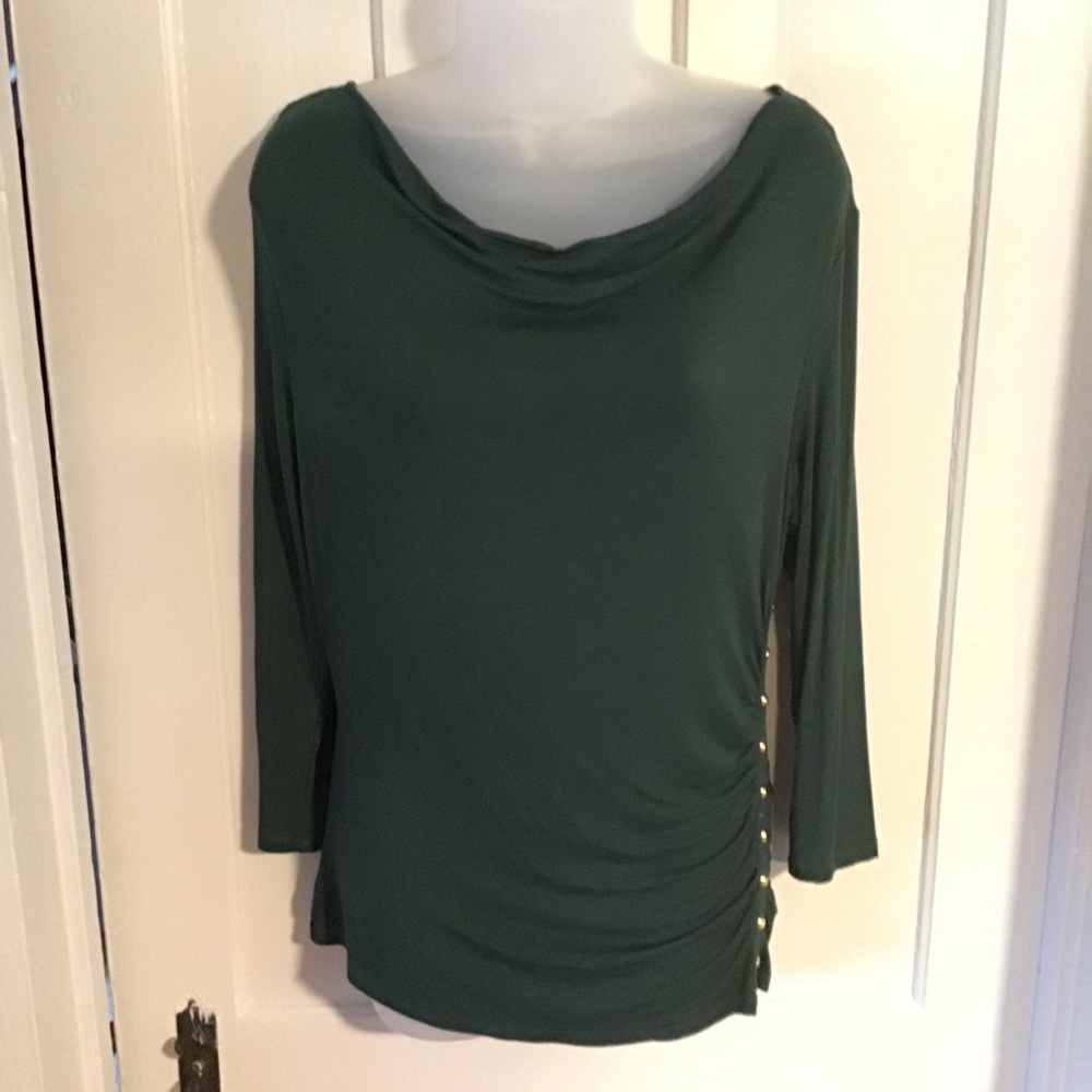 MICHAEL KORS Forest Green Tunic